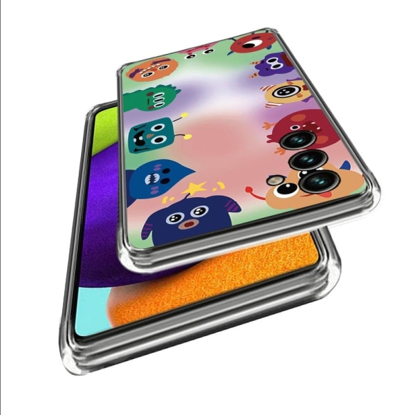 Deco Samsung Galaxy A54 Etui - Monsters Multicolor