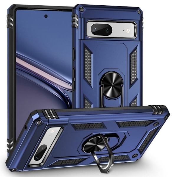 Bofink Combat Google Pixel 7a Etui - Blå Blue