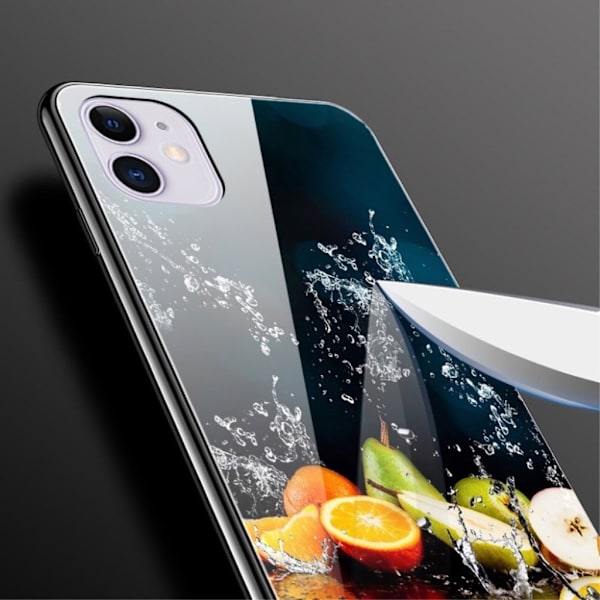 Fantasy iPhone 12 Pro / iPhone 12 skal - Frukt multifärg