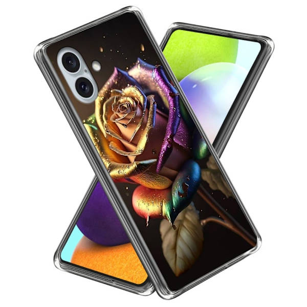 Vibe iPhone 16 Plus -kansi - Tyyli G Gold