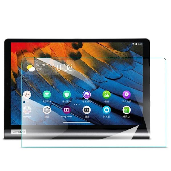 Lenovo Yoga Smart Tab 10.1 skærmbeskyttelse af hærdet glas Transparent