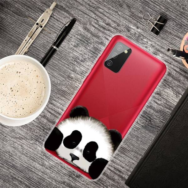 Deco Samsung Galaxy A02s Etui - Panda White