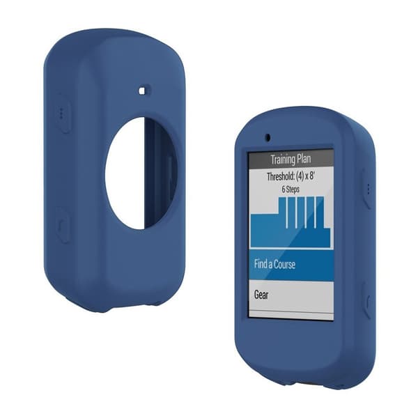 Garmin Edge 530 hållbart silikonfodral - Mörkblå Blå