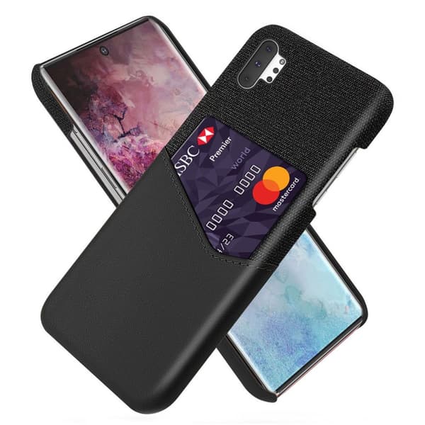 Bofink Samsung Galaxy Note 10 Pro Card Kuoret - Musta Black