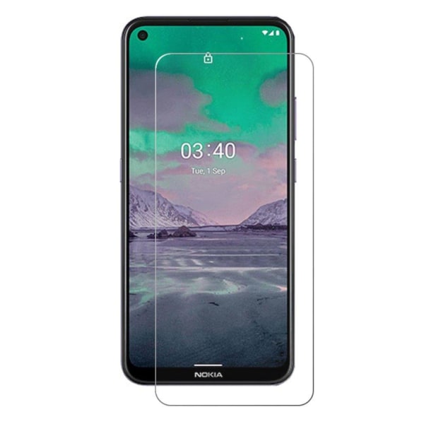 0.3mm hærdet glas skærmbeskytter til Nokia 3.4 Transparent