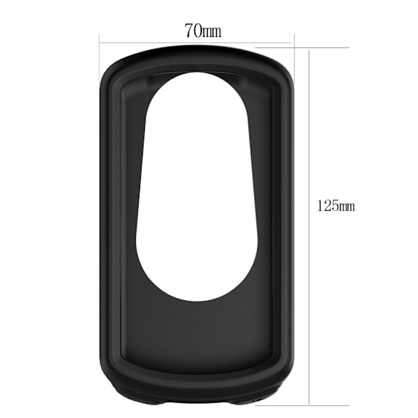 Garmin Edge 1030 anti- dirt silikone beskyttende etui - Sort Black