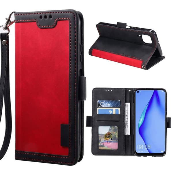 Surburbian Huawei P40 Lite / Nova 6 SE kotelot - Punainen Red