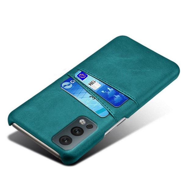 Dual Card Suojakotelo OnePlus Nord 2 5G - Vihreä Green