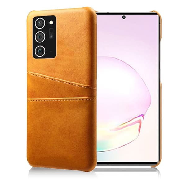 Dual Card Etui Samsung Galaxy Note 20 Ultra - Orange Orange