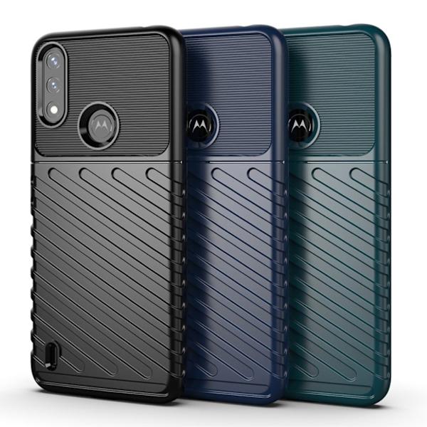 Thunder Motorola Moto E7 Power Etui - Svart Black
