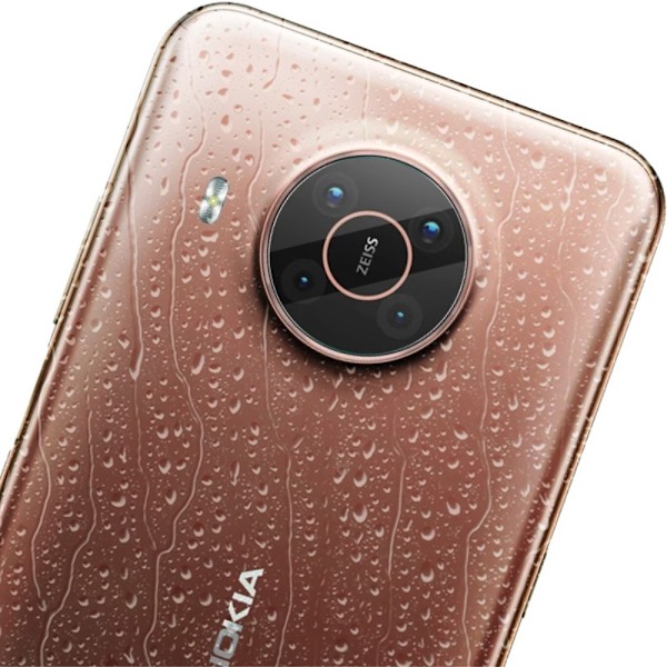 2 st IMAK Nokia X10 / X20 kameralinsskydd av härdat glas Transparent