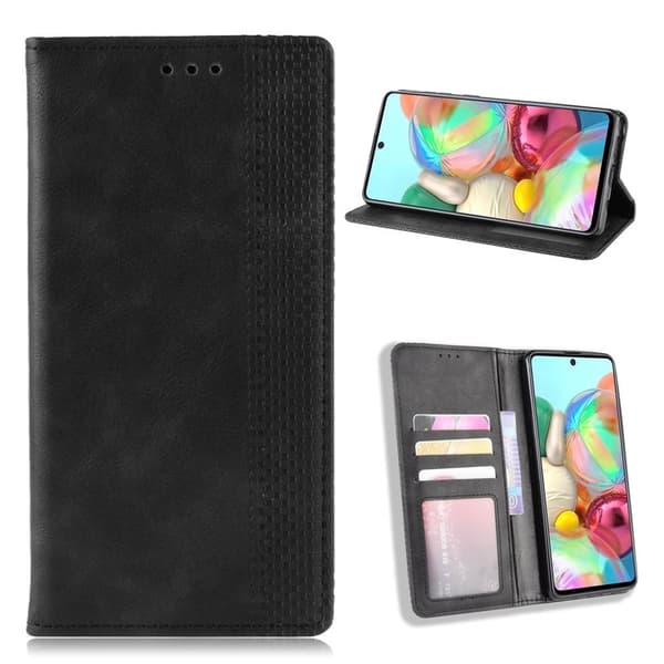 Bofink Vintage ZTE Blade A5 (2020) kotelot – Musta Black