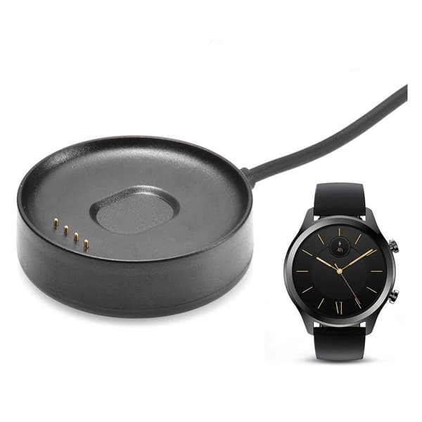 Ticwatch C2 Platinum ladestasjon for ladestasjon Black