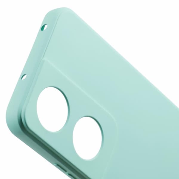 Mikrofiberforet blødt gummi Honor X7b / Honor Play 50 Plus cover - Babyblå Blue