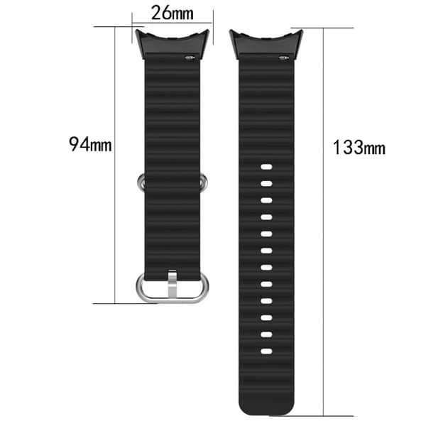 Google Pixel Watch klockarmband i silikon - Midnattsblå Blå