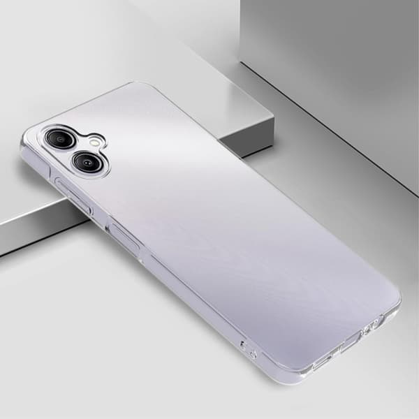 Erittäin ohut läpinäkyvä kotelo Samsung Galaxy A06 Transparent