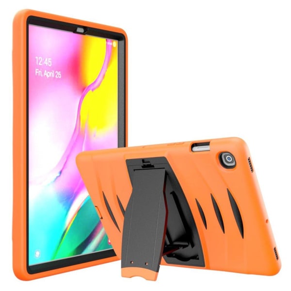 Samsung Galaxy Tab S5e stødsikker silikone hybrid etui - Orange Orange