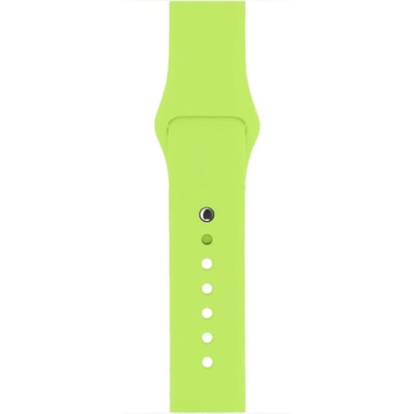 Apple Watch Series 4 44 mm klockarmband i silikon - Grön Grön