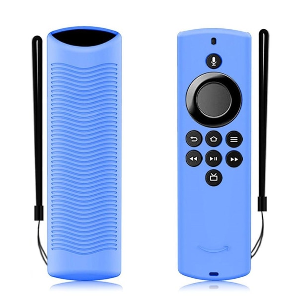 Amazon Fire TV Stick Lite silikone cover - Lysende Blå Blue