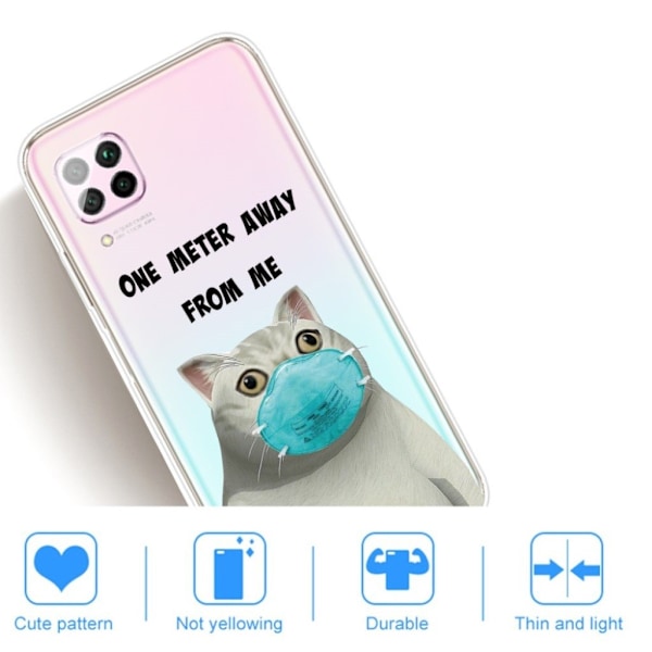 Deco Huawei P40 Lite / Nova 6 SE Cover - En Meter Væk fra Mig Multicolor