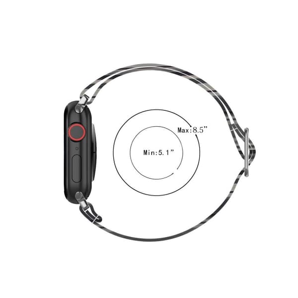 Apple Watch Series 6 / 5 44mm mønsterutskrift urbånd - Krysantemum Multicolor