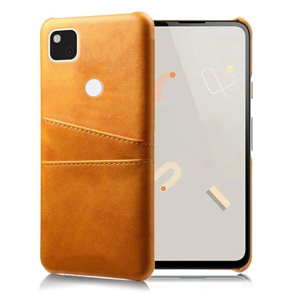 Dual Card kuoret - Google Pixel 4a - Ruskea Brown