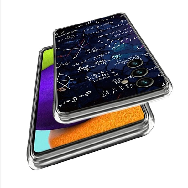 Deco Samsung Galaxy A54 skal - Ekvation Blå