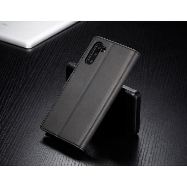 LC.IMEEKE Samsung Galaxy Note 10 flip etui - Svart Black