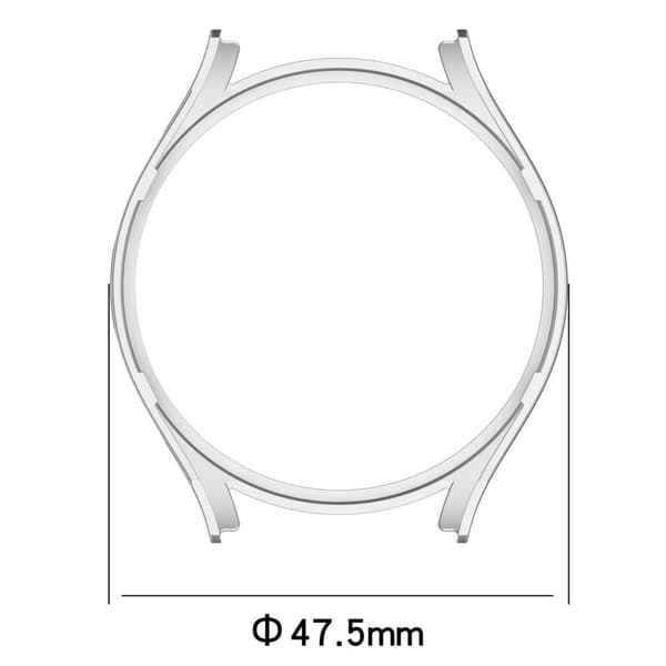 Samsung Galaxy Watch 5 Pro skaldesignskydd - Svart Svart
