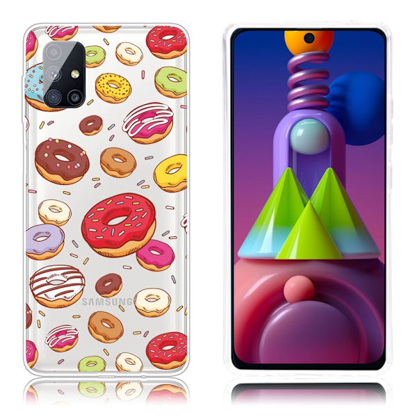 Deco Samsung Galaxy M51 Etui - Smultring Multicolor