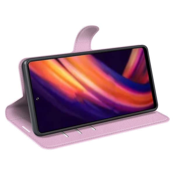 Classic Motorola Edge 30 Pro / Edge X30 Flippetui - Rosa Pink