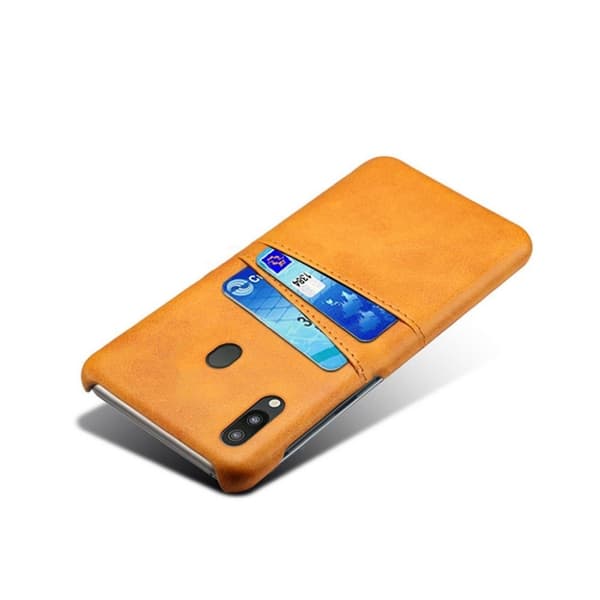 Dual Card Samsung Galaxy M20 cover - Orange Orange