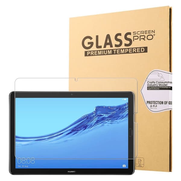 Huawei MediaPad M6 10.8 arc edge 9H tempered glass screen protector Transparent