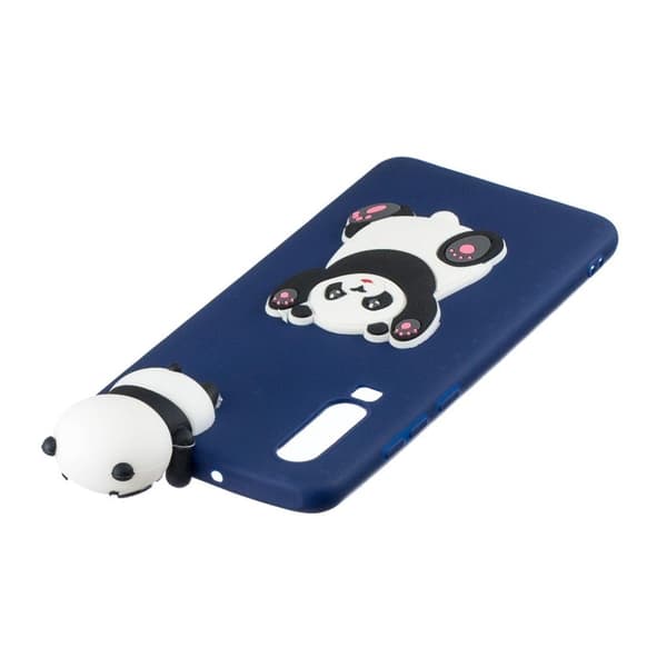 Huawei P30 Mjukt fodral med 3D mönster - Hoppande Panda multifärg