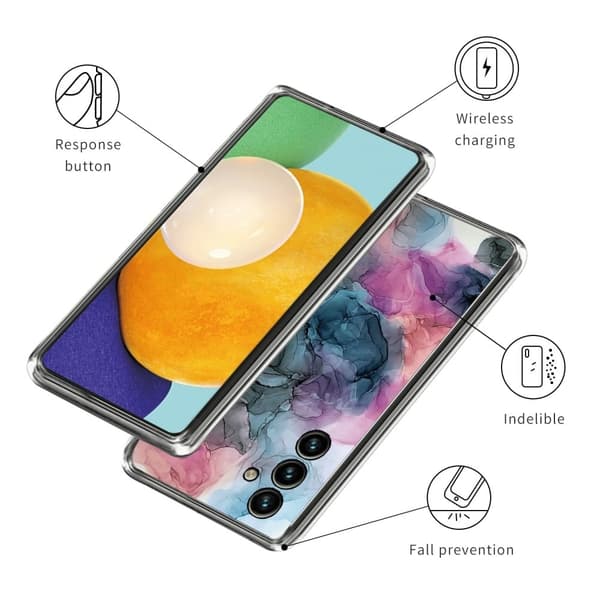 Deco Samsung Galaxy A55 cover - Style B Pink