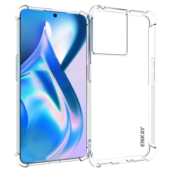 ENKAY klart faldsikkert etui til OnePlus Ace Transparent