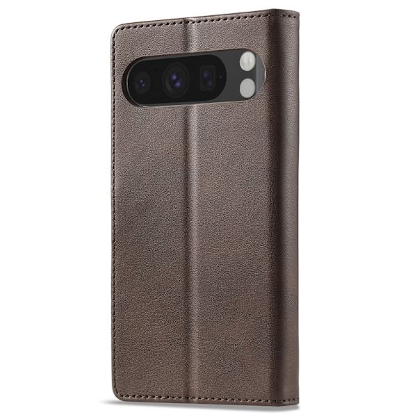 LC.IMEEKE Google Pixel 9 Pro XL flip etui - Brun Brown