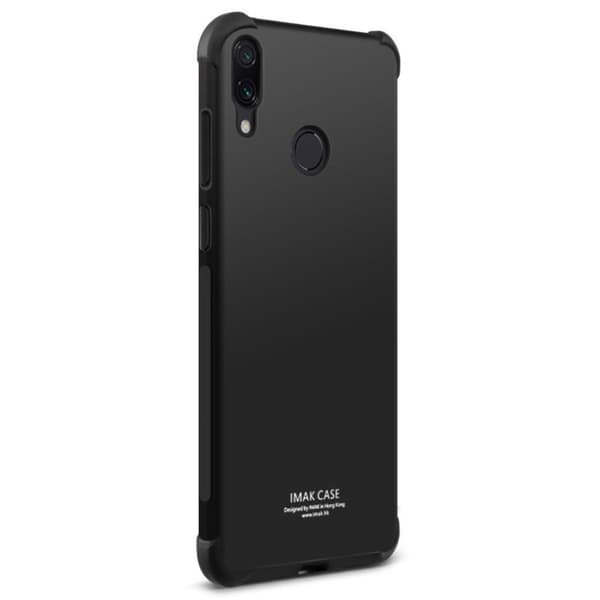 Imak Xiaomi Redmi Note 7 Pro Etui - Metalisk Svart Black