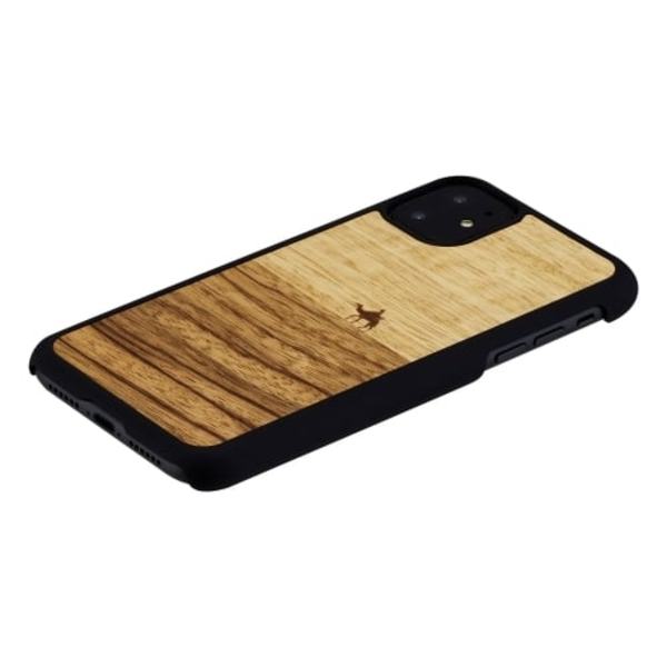 Man&Wood premium-kotelo iPhone 11:lle - Terra Beige