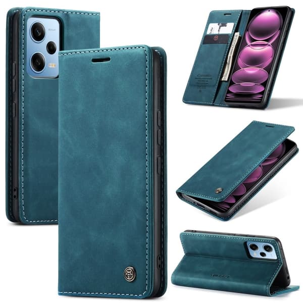 CaseMe Xiaomi Poco X5 Pro / Redmi Note 12 Pro / Note 12 Pro Speed Vintage Fodral - Blå Blå