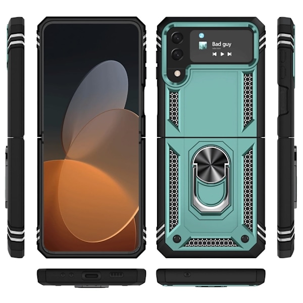 Bofink Combat Samsung Galaxy Z Flip4 skal - Grön Grön