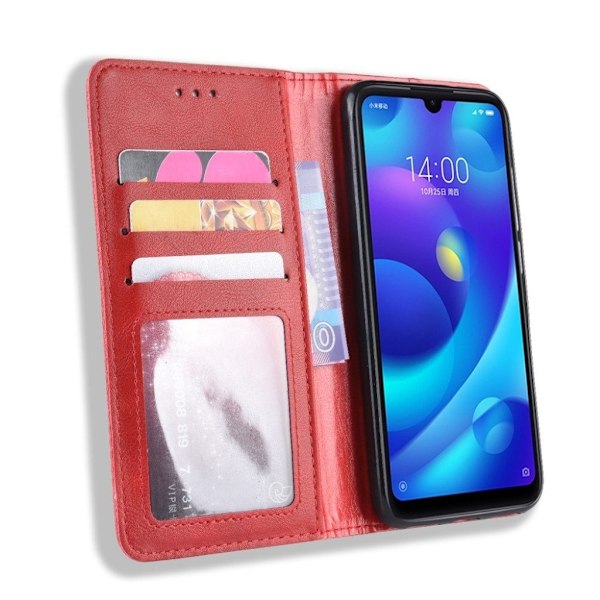 Bofink Vintage läder Xiaomi Redmi Note 7 / Xiaomi Redmi Note 7S / Xiaomi Redmi Note 7 Pro fodral - Röd Röd