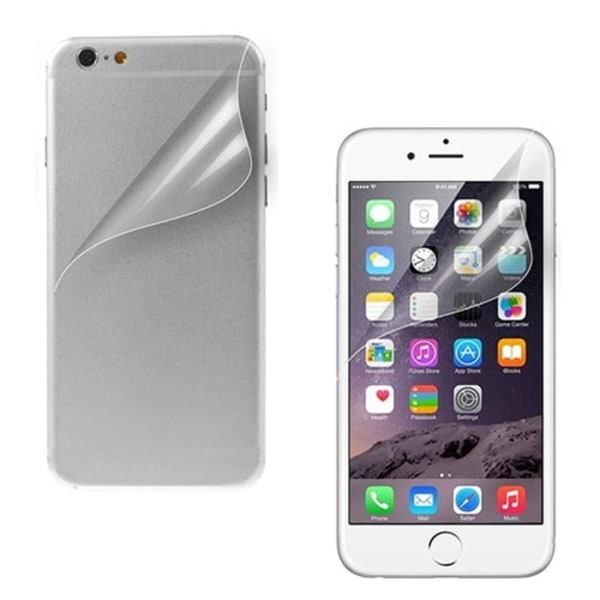 Displayskydd (Heltäckande) till iPhone 6 Plus Transparent