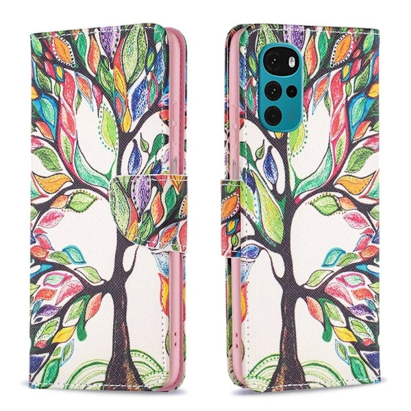 Wonderland Motorola Moto G22 fodral -Flerfärgad multifärg