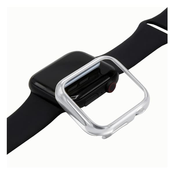 Apple Watch Series 4 44mm galvanointi runko tapauksessa - Hopea Silver grey