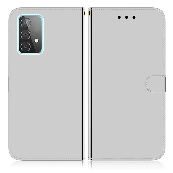 Mirror Samsung Galaxy A52 5G fodral - Silver/Grå Silvergrå