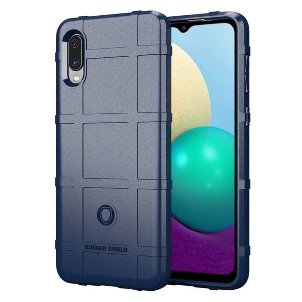 Rugged Shield Samsung Galaxy M02s kotelot - Sininen Blue