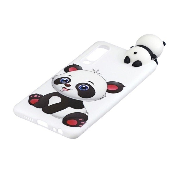 Huawei P30 3D Suloinen nukke kuosi suojakotelo - Suloinen Panda Multicolor