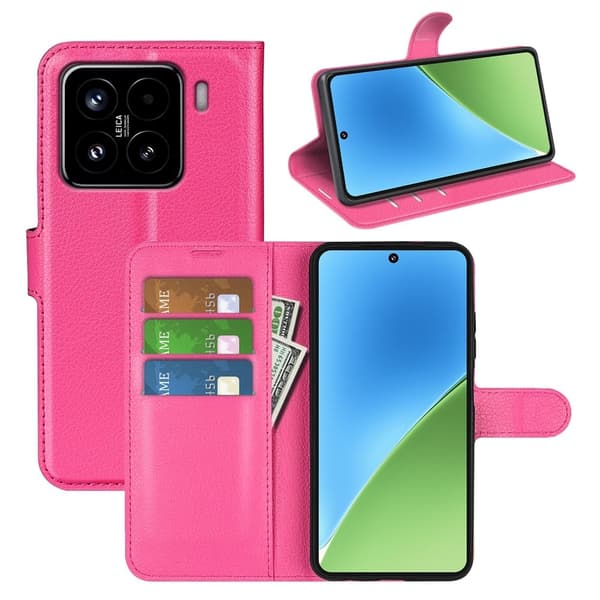 Classic Xiaomi 15 fodral - Ros Rosa
