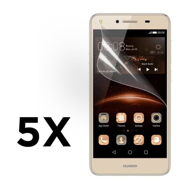 Huawei Y5 Ii Ultra Klar Lcd Skjermbeskytter - 5-Pack Transparent